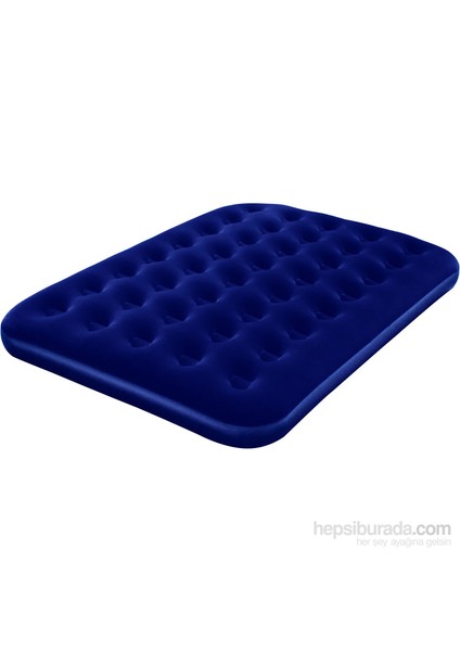 Çift Kişilik Şişirilebilir Yatak 75"X54"X8.5" Flocked Air Bed - Air Pump (67287N)