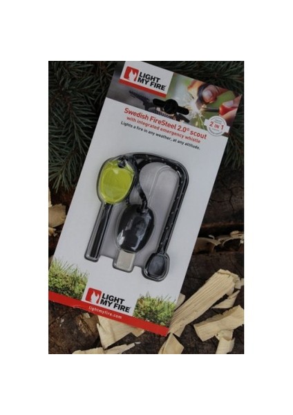 ® Swedish FireSteel 2.0® Scout Ateş Başlatma Çubuğu