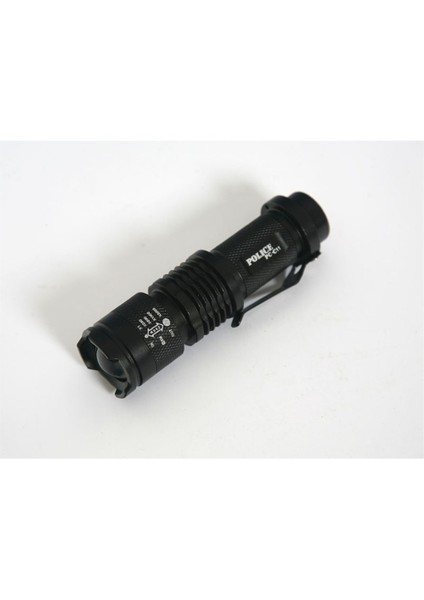 Pc-11 Power Led+Zoom El Feneri Kalem Pilli