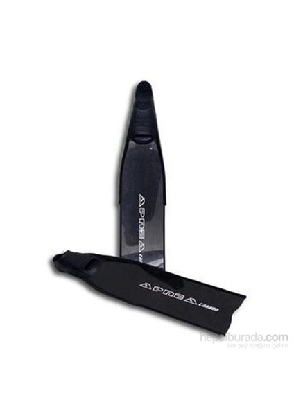 Dalış Paleti %100 Saf Karbon Malzeme ile 38-40 Boyut Siyah Renk Üstün Performans