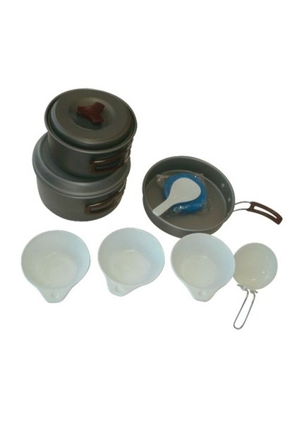 Andoutdoor Aluminyum Kamp Tencere Seti C560