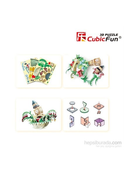 3D 74 Parça Puzzle Cityscape - London fiyatları