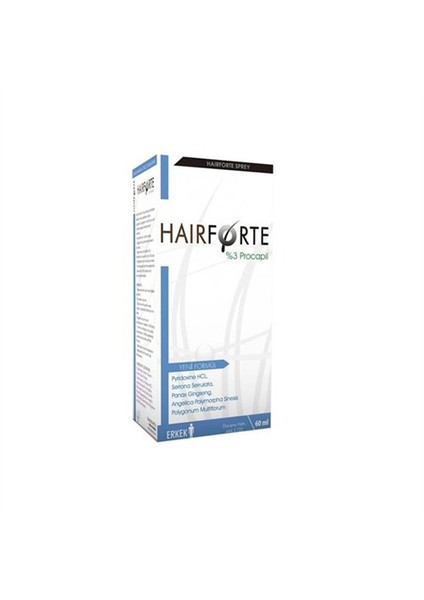 HP Hairforte Sprey Erkek 60 ml