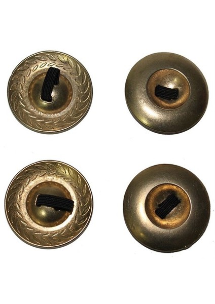 Metal Eğlence Zili 4 Adet Sarı Renk