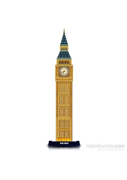 Big Ben Saat Kulesi - 294 Parça 3D Puzzle