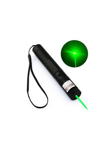 CSI- 303 Kibrit Yakabilen 300Mw +Anahtar Emniyetli Yeşil Lazer Pointer