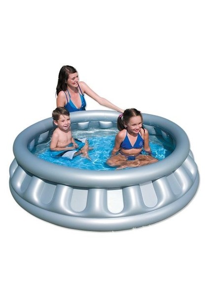 Bestway 51080 Metalik Şişme Havuz Büyük Boy Pompalı fiyatları