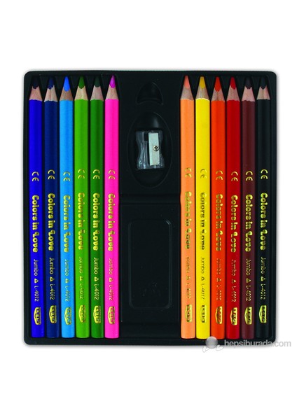 Lets L-4012 Kuru Boya 12 Renk Tam Boy Jumbo fiyatları