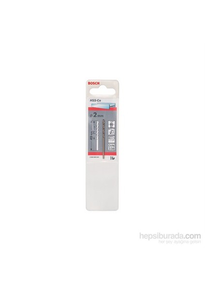 - Metal Matkap Ucu Hss-Co, Dın 338 - 2 X 29 X 49 Mm fiyatları