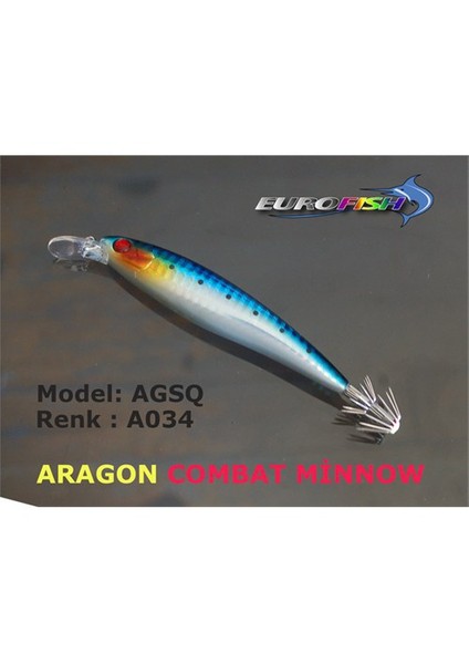 Aragon Combat Minnow Ag-Sq 100 A034 9,5Cm