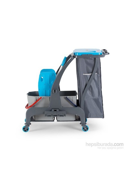 Procart Jet 735S Temizlik Seti Presli & Çöp Toplama Üniteli 25 & 18 Litre