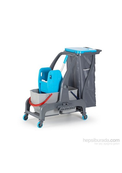 Procart Jet 735S Temizlik Seti Presli & Çöp Toplama Üniteli 25 & 18 Litre