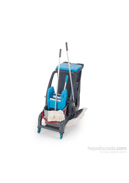Procart Jet 735S Temizlik Seti Presli & Çöp Toplama Üniteli 25 & 18 Litre