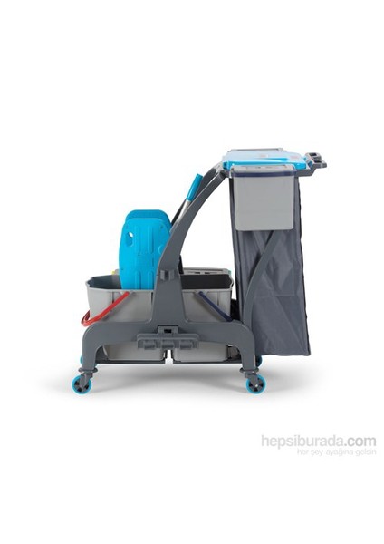Procart Jet 736S Temizlik Seti Presli & Çöp Toplama Üniteli 25 & 18 Litre