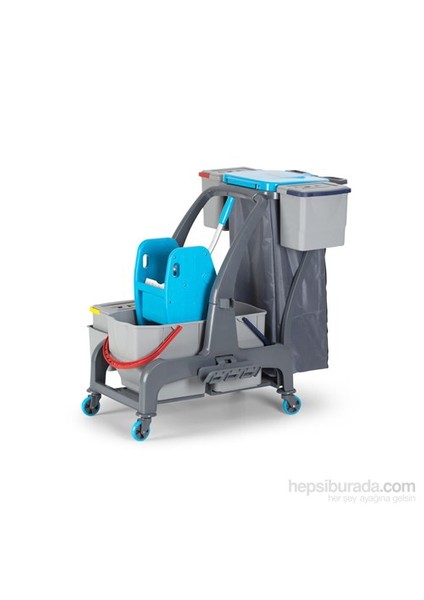 Procart Jet 736S Temizlik Seti Presli & Çöp Toplama Üniteli 25 & 18 Litre