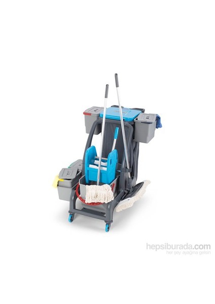 Procart Jet 736S Temizlik Seti Presli & Çöp Toplama Üniteli 25 & 18 Litre