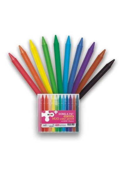 Dong-A Nuo Color Crayons Boya Kalemi 12'li Set