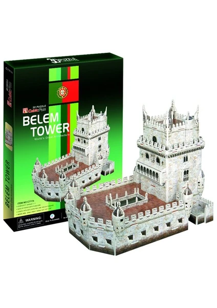 Cubic Fun Belem Tower (3D Puzzle)