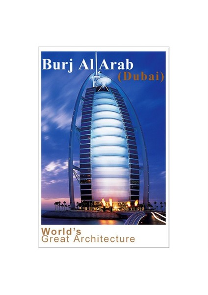 Cubic Fun Puzzle Burj Al Arab (3 Boyutlu)