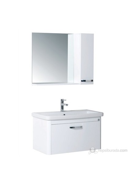Note 60 Banyo Dolabı - Beyaz