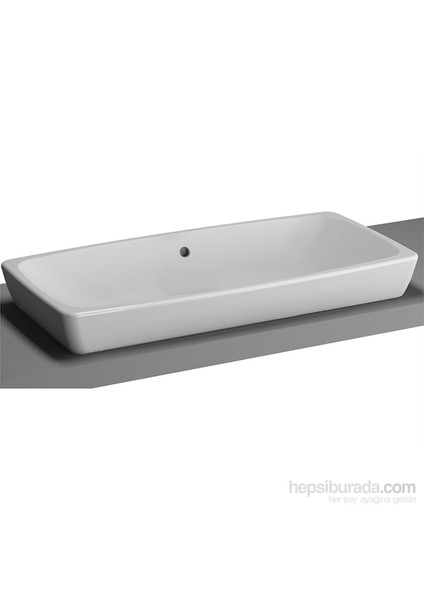 Metropole 5669B003-0016 Dikdörtgen Çanak Lavabo, 80 cm, Beyaz
