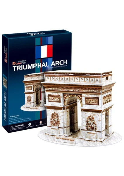 Cubic Fun Puzzle Triumphal Arch (3 Boyutlu)