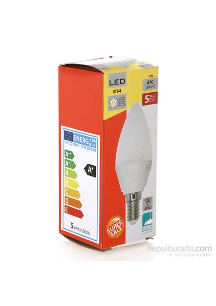 E14 5W Led Ampul Günışığı