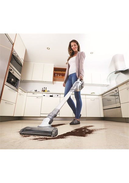 ORA HVFE2150LR 21.6V/40Watt Li-ion Dikey 12 Siklonik Filtre Sistemli Şarjlı Süpürge
