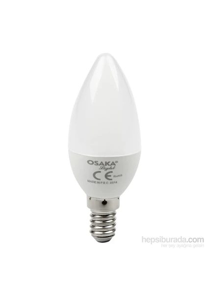 Osakalight 230V 3W-25watt E14 Led Buji Beyaz