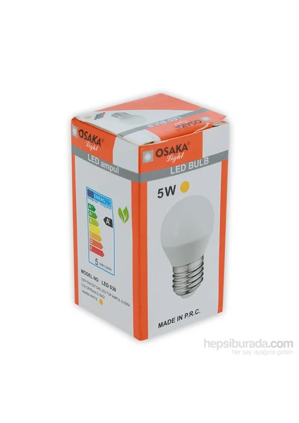 Osakalight 6W-50watt  Led Top Ampul E27 Günışığı