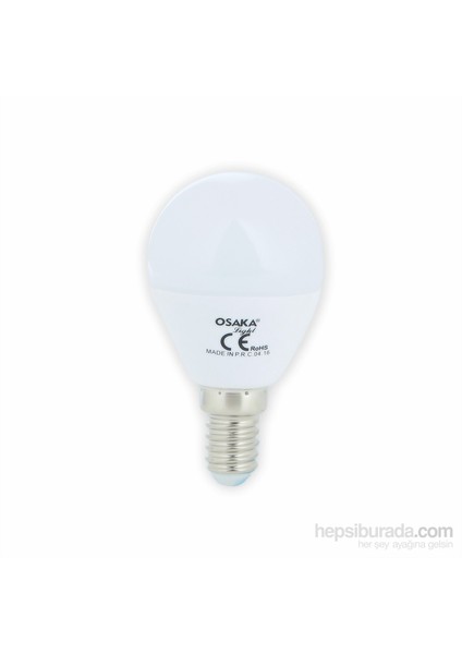 Osakalight 6W Led Top Ampul E14 Beyaz