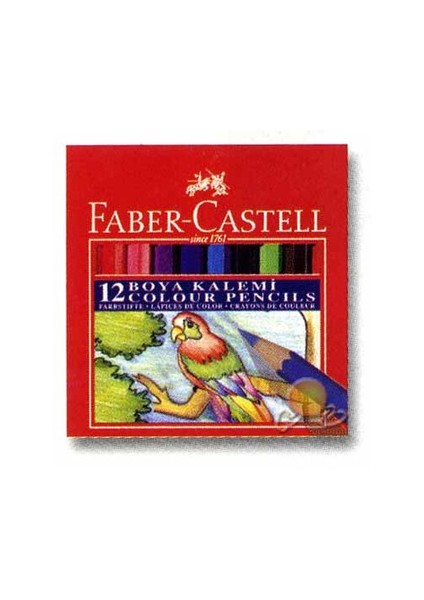 12 Renk Boya Kalemi (yarım Boy)