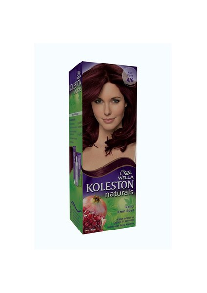 Koleston Naturals Saç Boyası 4/6 Kızıl Viyole