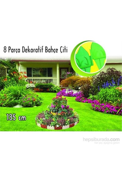 Dekoratif Bahçe Çiti Yeşil