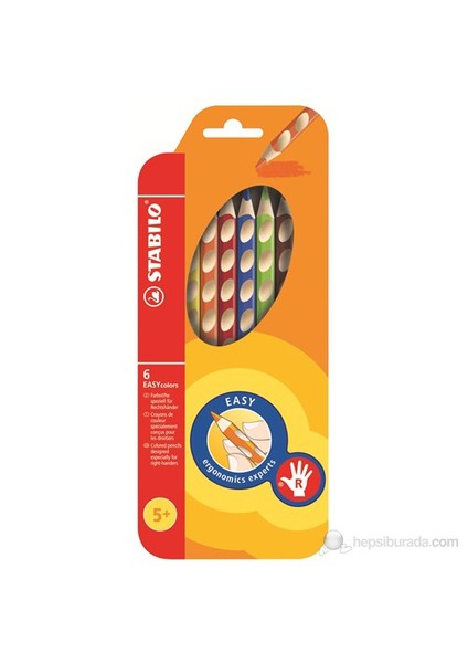 EasyColors Kuru Boya 6 Renkli Set Sağ