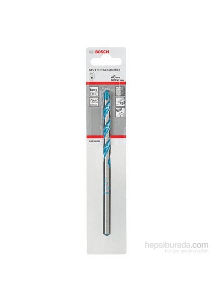 - Çok Amaçlı Matkap Ucu Cyl-9 Multi Construction - 8 X 90 X 150 Mm, D 7,2 Mm fiyatları