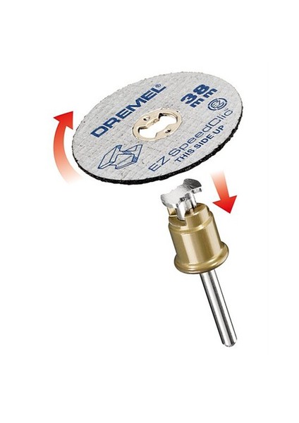 38 Mm Kesme Diski 2 Adet Speedclick