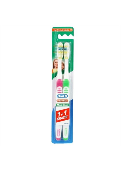 3 Effect Maxi Clean 40 Soft Dis Firçasi 1 A