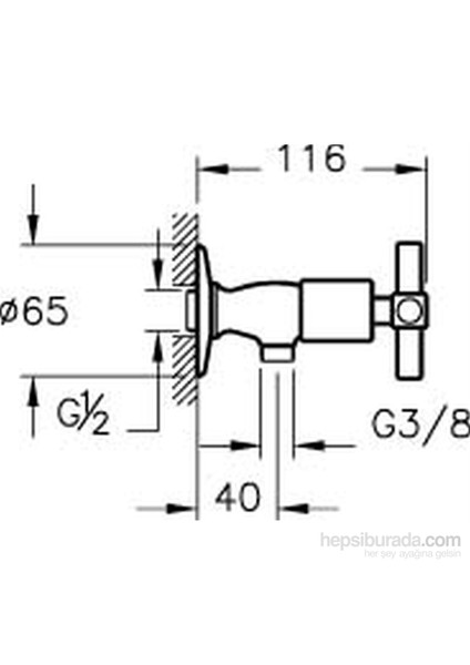 Juno A41551 Ara Musluk, Krom