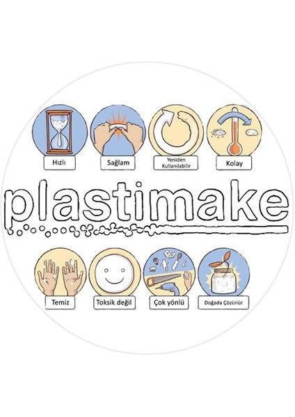 Süper Plastik - Plastimake 100 Gr