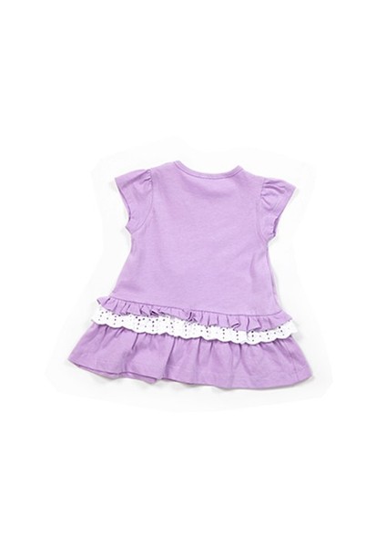 Kız Çocuk Lila Elbise - K-61M2LIU36