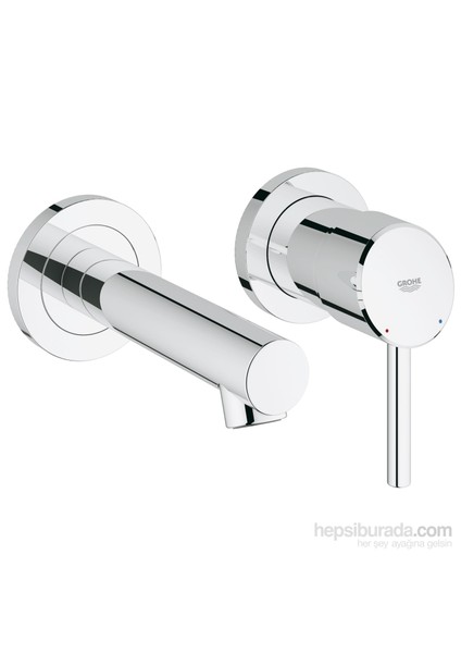 Concetto İki Delikli Duvardan Lavabo Bataryası - 19575001