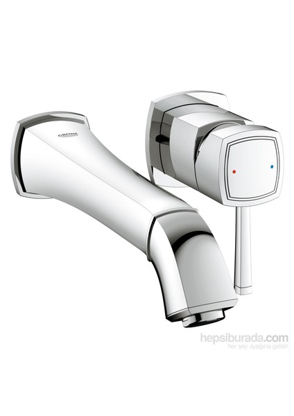 Grandera İki Delikli Duvardan Lavabo Bataryası - 19930000