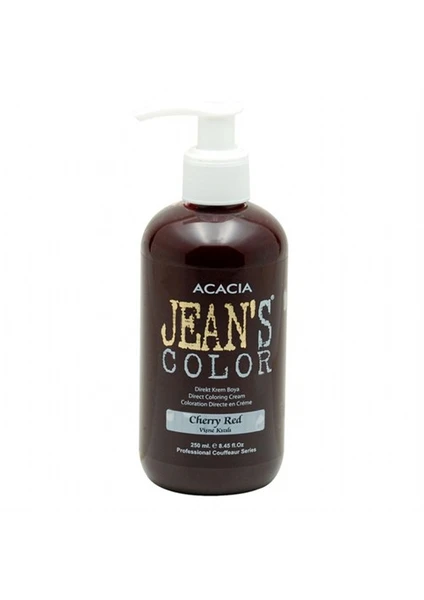 Acacia Jeans Color Saç Boyası Vişne Kızılı 250 Ml