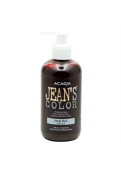 Acacia Jeans Color Saç Boyası Koyu Kızıl 250 Ml