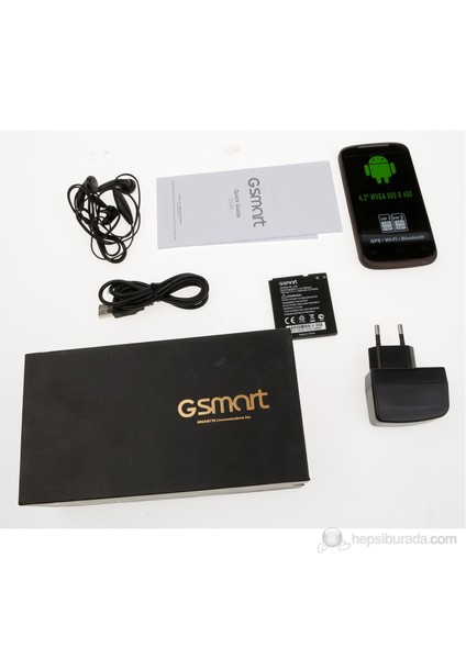 G-Smart GS202 Android Akıllı Telefon Siyah
