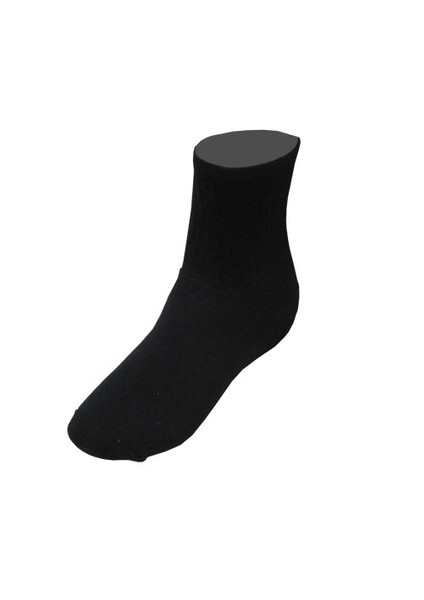 Havlu Çorap Siyah