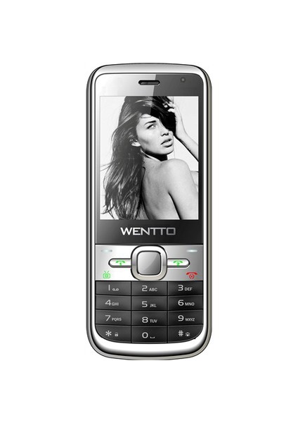F40 Çift Simkartlı Çelik Kasalı Cep Telefonu + Tv Siyah