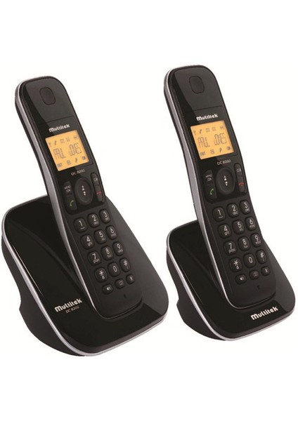 DC 8202 Ultra Slim Çift Dect Telefon