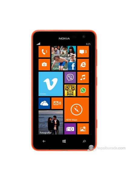 Lumia 625 Turuncu